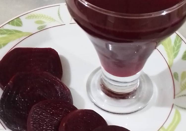 Step-by-Step Guide to Make Speedy Beet root juice