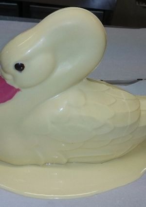 Una foto de Pato de chocolate