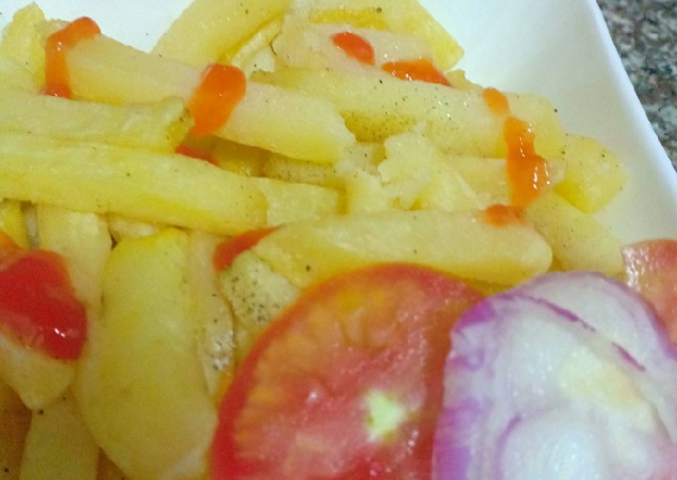 French fries (chips)#local food contest _Nairobi west