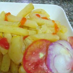 A picture of French fries (chips)#local food contest _Nairobi west.