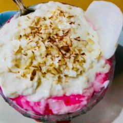 A picture of Shahi Gulab Coconut Shrikhand.