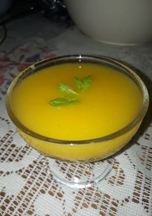 A picture of Mango juice.