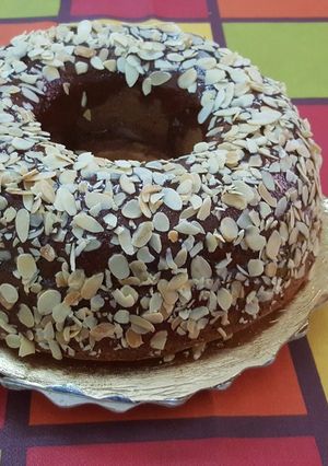 صورة لوصفة الكعكة التقليدية