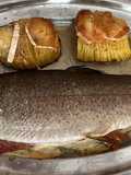 Trucha arco iris al horno
