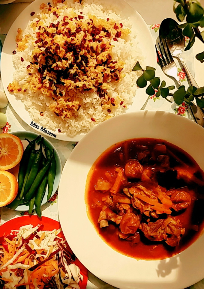 عکسی از دستور خورشت هویج