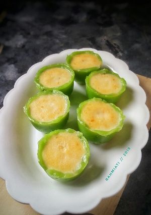 Foto resep Kue Muso Pandan Labu Kuning