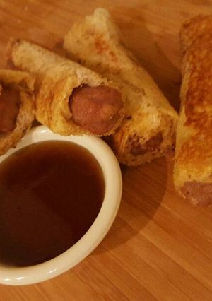 A picture of Sausage and French Toast Roll Ups.