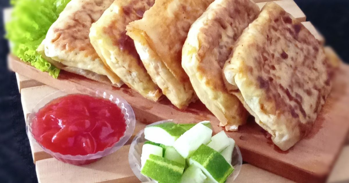 Martabak Telur Isi Tahu