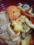 Thai Pineapple Curry with Seafood