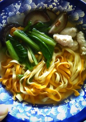 Hình của món Bún mọc (phiên bản baby)_BLW.