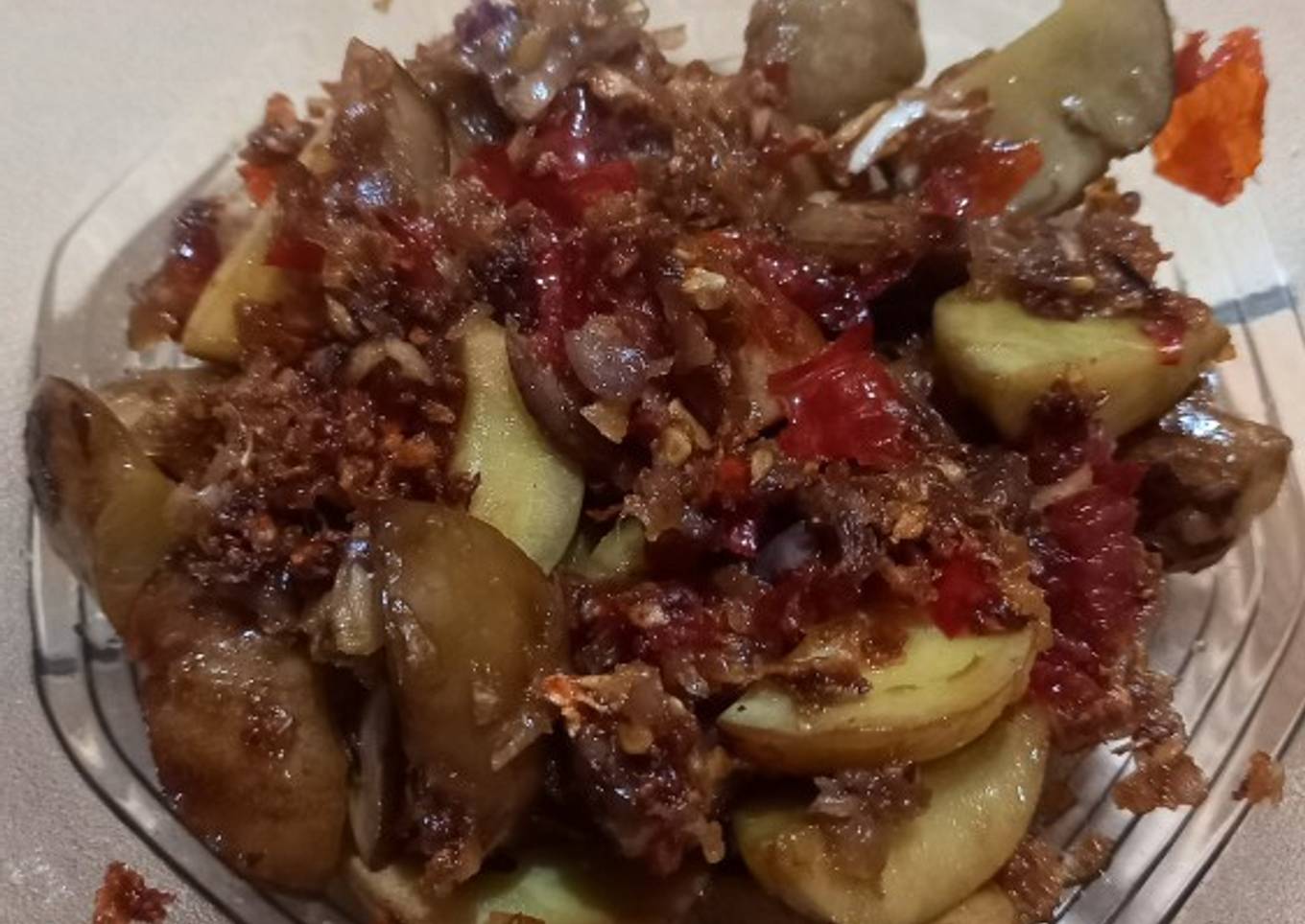 Jengkol Bumbu Nasi Goreng
