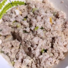 Ground Pork with Spring Onion A picture of Ground Pork with Spring Onion.