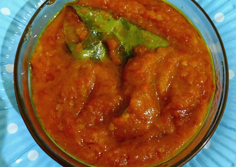 Resep Bumbu  Dasar  Merah  Balado oleh ina liliana Cookpad