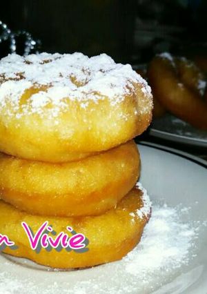 Foto resep Donat Empuk Eggless 🍩