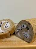 Earl Grey Milk Tea Roll Cake With Adzuki Bean Cream