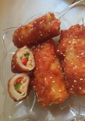 A picture of Lasagne rollupps.
