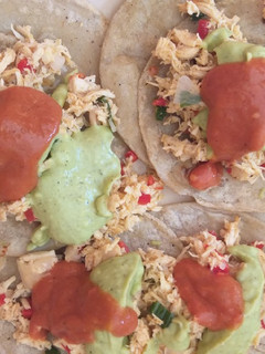 Una foto de Tacos de pollo