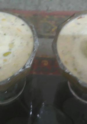 A picture of Ice cream thandai.