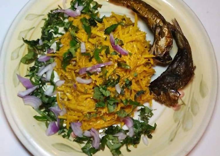 Simple Way to Make Homemade Abacha(African Salad)… Native style