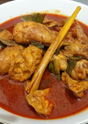 Foto resep Semur Ayam Tahu Pedas