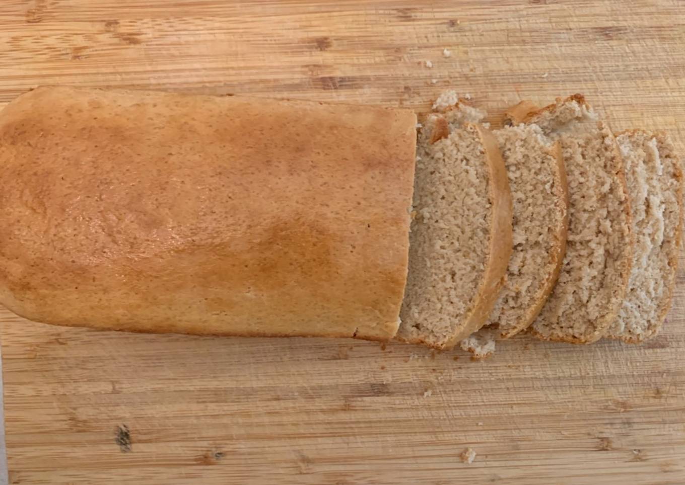 Bread made from wheat flour
