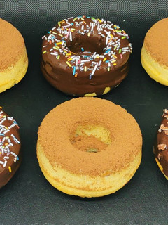 Una foto de Donuts sin gluten y sin azúcar