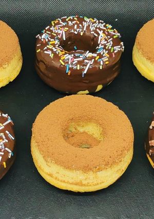 Una foto de Donuts sin gluten y sin azúcar