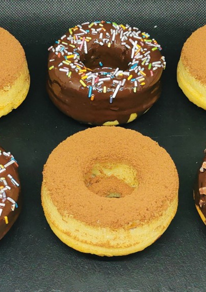 Una foto de Donuts sin gluten y sin azúcar