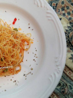 Foto resep Spicy spaghetti aglio e olio