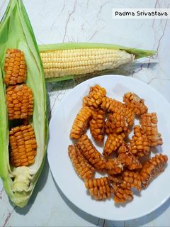 भुट्टा मसाला फ्राई रेसिपी Spicy crispy corn fry recipe रेसिपी मुख्य फोटो