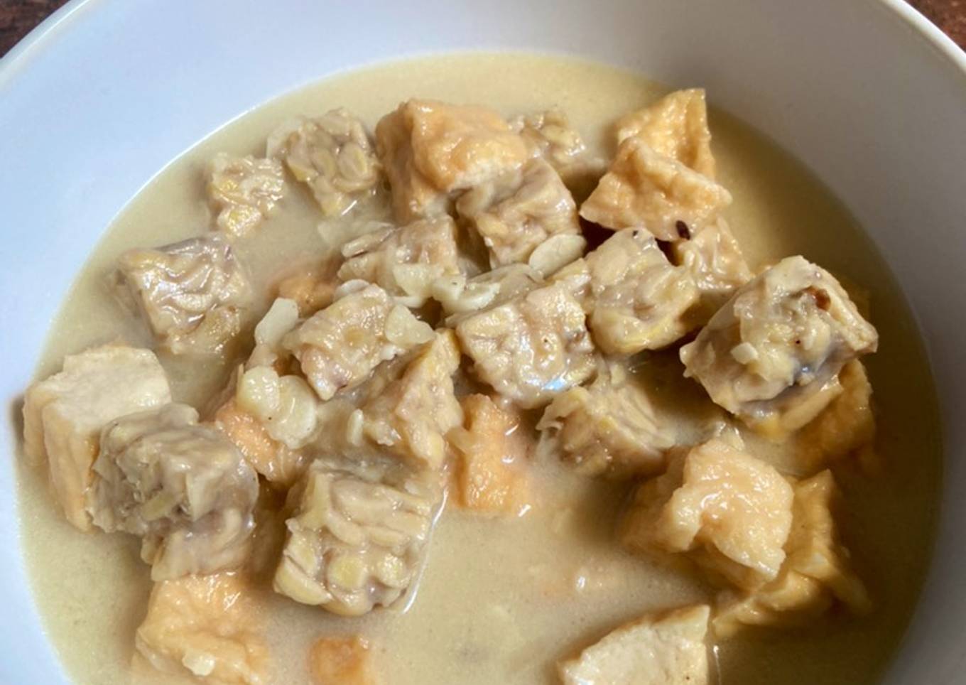 Tahu Tempe Santan
