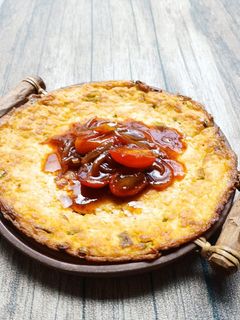 Foto resep Telur Dadar Tahu Saus Asam Manis