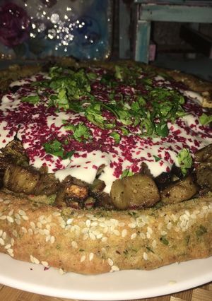 صورة لوصفة كيكة الفلافل