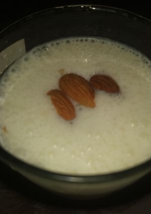 A picture of Badam shake.