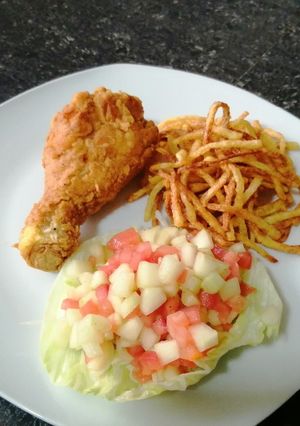 Una foto de Pollo broaster