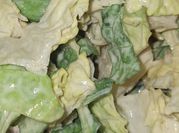 A picture of lettuces salad