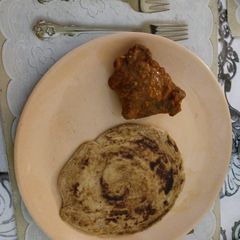 Lachha paratha A picture of Lachha paratha.