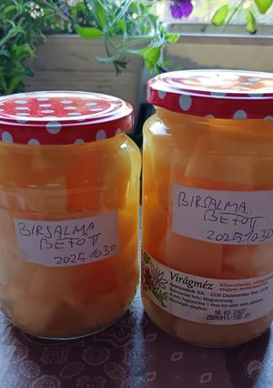 Vaníliás birsalma begfött recept fotója