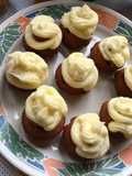 Mini muffins rellenos de mermelada