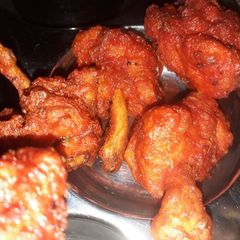 A picture of Chicken Lollipop.