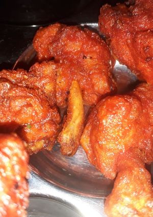 A picture of Chicken Lollipop.