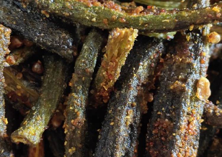 Recipe of Award-winning Bindi kurkuri Cooking Basics for Newbies