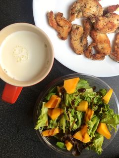 Foto resep Roasted Chicken with Fresh Salad