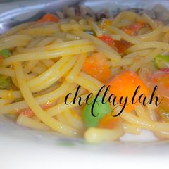A picture of Spaghetti.