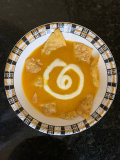 Una foto de Sopa de zanahoria 🥕