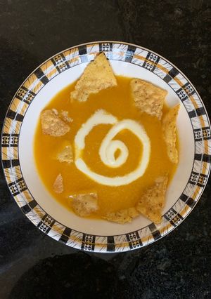 Una foto de Sopa de zanahoria 🥕