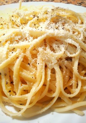 Una foto de Pasta "Cacio e pepe"
