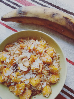 A picture of Banana nuruku.