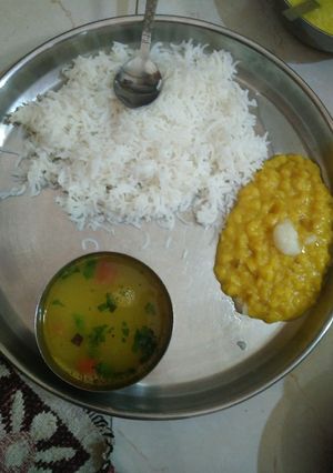  છુટા દાળ ભાત રેસીપી મુખ્ય ફોટો