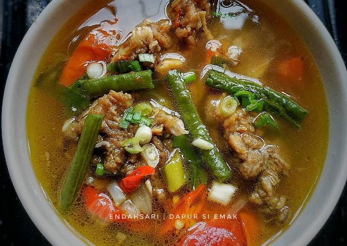 Cara Gampang Membuat Asem Asem Tulang, Lezat